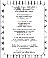 Preschool Screening